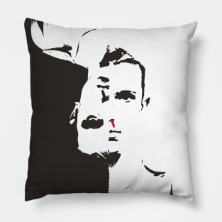 Black White Eleven Upside Down Strager Things Tv Series Pillow