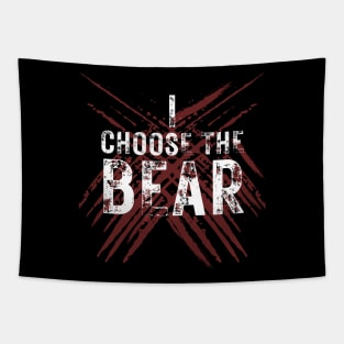 I Choose The Bear Tapestry