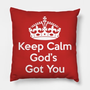 Keep Calm Christian Design Gifts Pillow