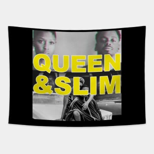 queen and slim Tapestry