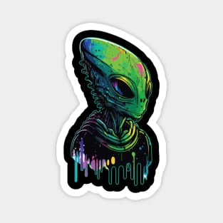 Alien face Magnet