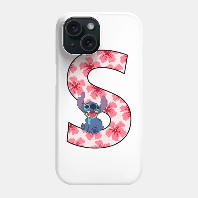 Stitch letter Phone Case by ZoeBaruch