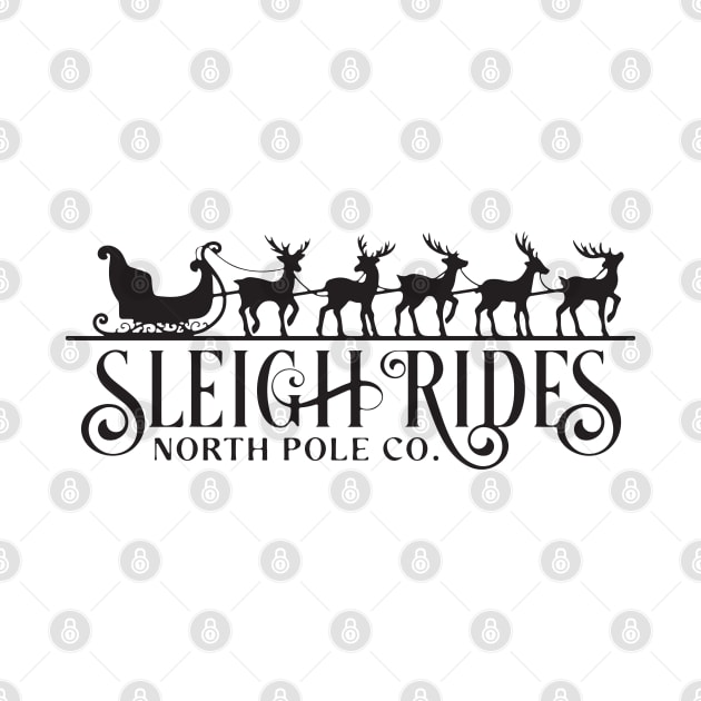 Sleigh rides North Pole Co by MZeeDesigns