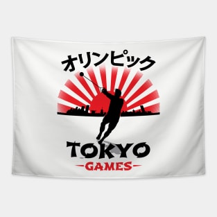 Hammerthrow Tokyo Olympics Track N Field Athlete Tapestry