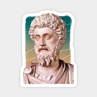 Roman Emperor Marcus Aurelius illustration Magnet