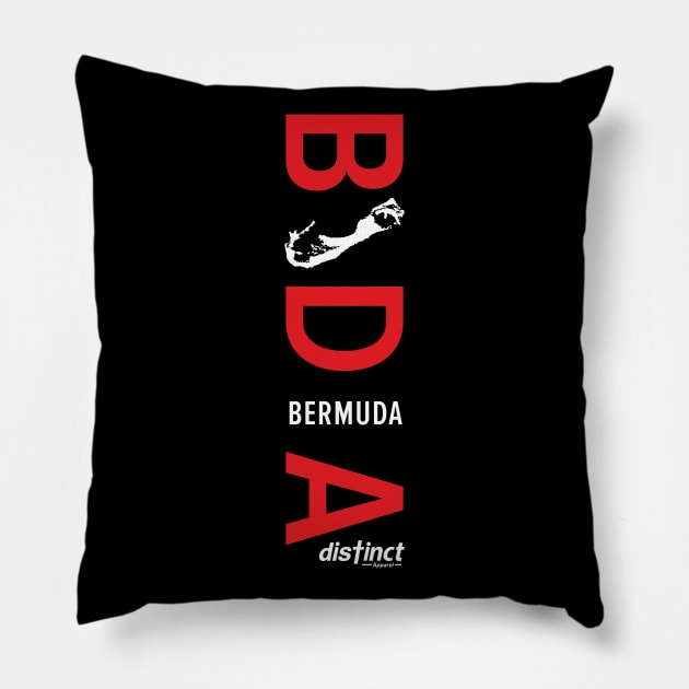 BERMUDA SPORT (Black) Pillow by DistinctApparel