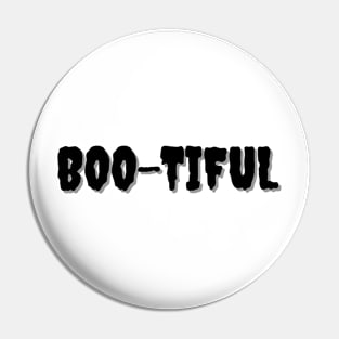 BOO-TIFUL Halloween Puns Pin