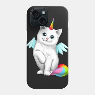 Cat unicorn Phone Case
