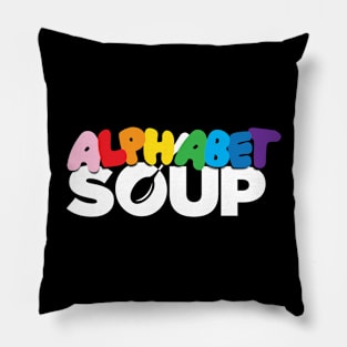 Alphabet Soup 2 Pillow