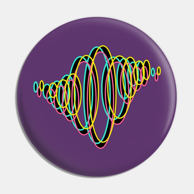 Multi-dimensional spiral Pin by BrokenTrophies