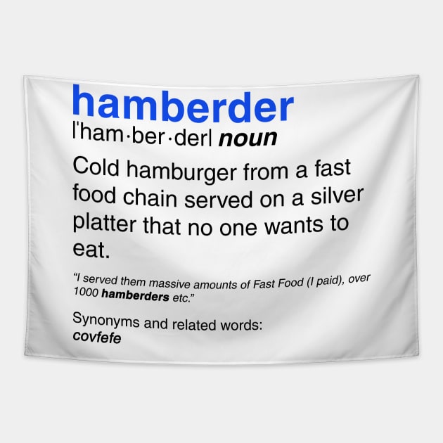 Hamberder definition Tapestry by Bomdesignz