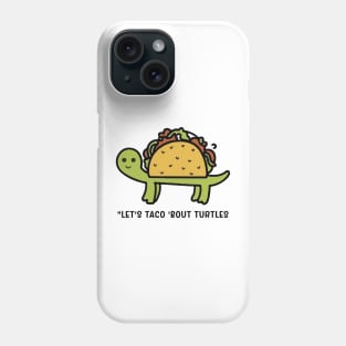 Taco 'Bout Turtles Minimal Phone Case