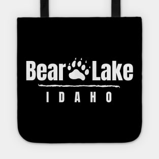 Bear Lake Idaho Bear Paw Tote