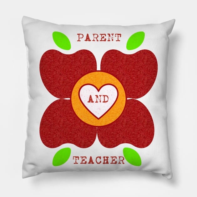 Parent and Teacher Pillow by TeachUrb