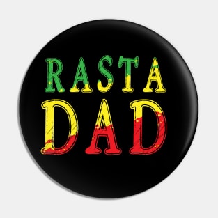 Rasta Dad Daddy , African Colors Pin