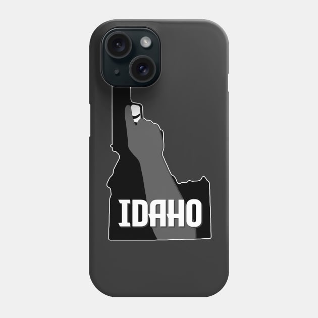 Idaho - Gun Logo Phone Case by blackphantasm