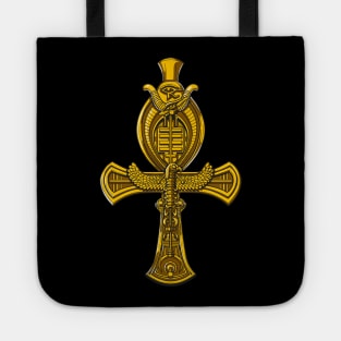 Ankh Cross Egyptian Symbol Tote