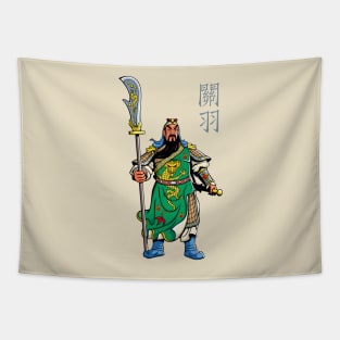 Chinese Warrior Tapestry