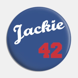 A salute to Jackie Robinson Design Pin