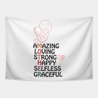 Definition of mother meaning quotes T-shirt Tapestry