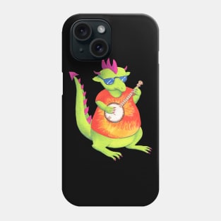 Dragon Banjo Player Phone Case