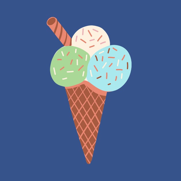 Ice Cream Cone by Rebelform