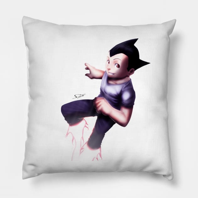 Astroboy Pillow by DeyvidEndo182