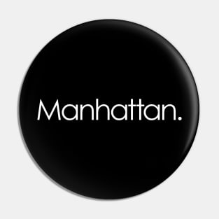Manhattan. Pin