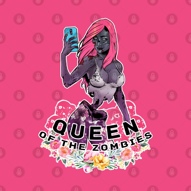 Queen of the zombies by AlexanderMartins_Art