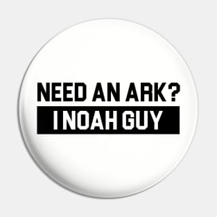 Noah Guy - puns are life Pin