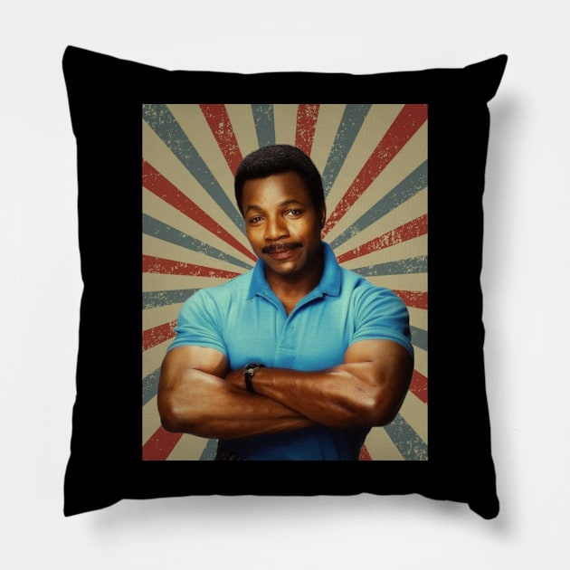 Carl Weathers Pillow by LivingCapital 