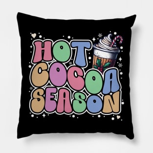 Hot Cocoa Season Pillow