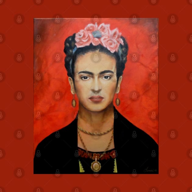 Frida Kahlo by Yelena Day Art