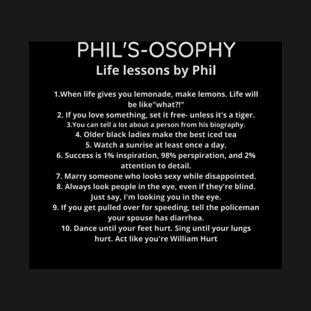 Phil's-Osophy Quotes- Best Selling by bayamba