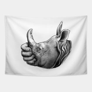 Horn Up! Tapestry