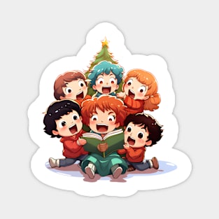 Christmas With Your Favorite Anime Magnet