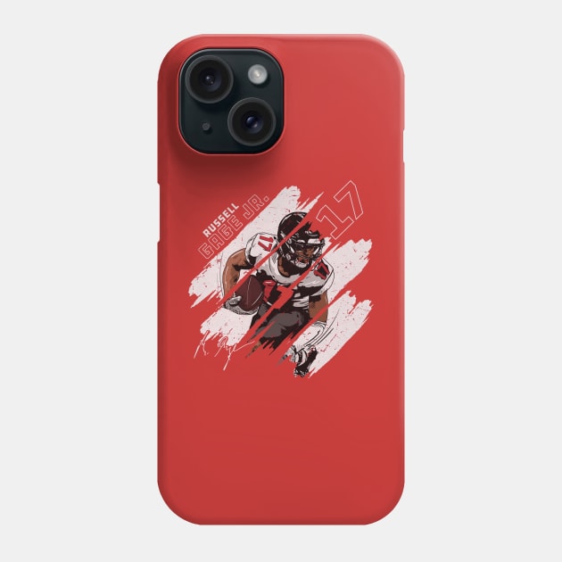 Russell Gage Jr. Tamba Bay Stripes Phone Case by MASTER_SHAOLIN