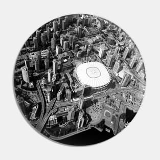 BC Place Aerial Photograph Pin