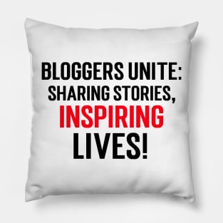 Bloggers share and inspire Pillow