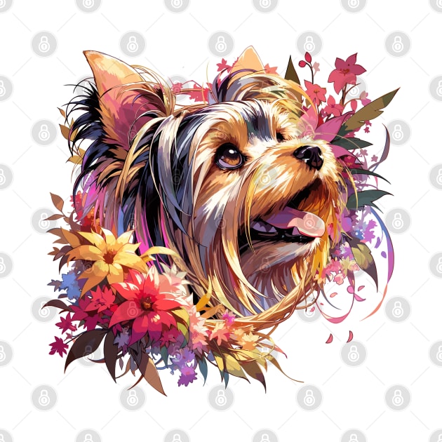 Yorkshire Terrier, Mothers Day, Dog Mom, Adorable Dog Gift by ArtRUs