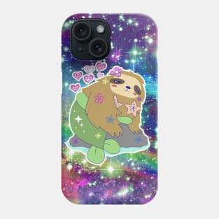 Pretty MerSloth Rainbow Space Phone Case