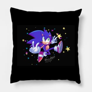 sonic star ⭐️ Pillow