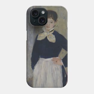 A Waitress at Duval's Restaurant by Auguste Renoir Phone Case