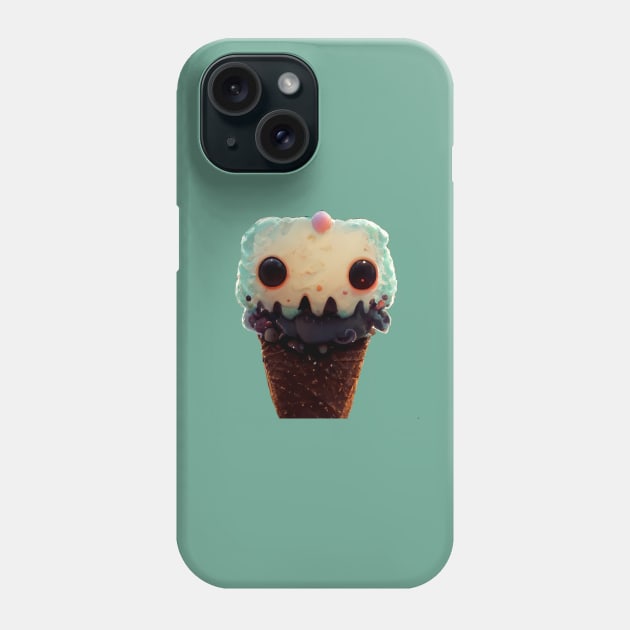 Monster Ice Cream Phone Case by CuteMonsters