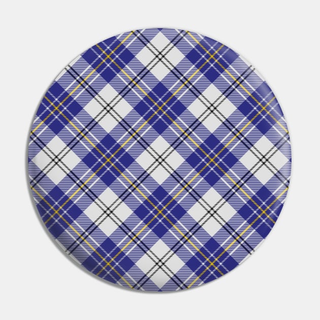 Clan MacPherson Blue Dress Tartan Pin by sifis