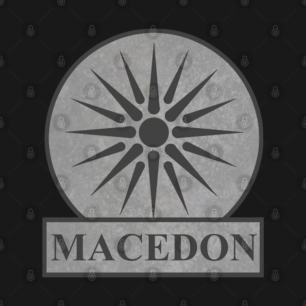 Macedon Symbol of Ancient Macedonia by AgemaApparel