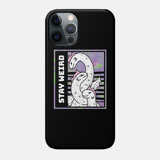 Inspiration Kaiju: Ouroboros say stay weird! - Kaiju - Phone Case