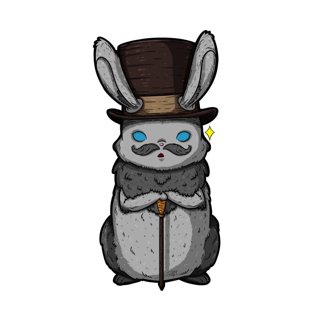 Top Hat Bunny by zarya_kiqo