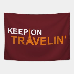 Keep on travelin' Tapestry