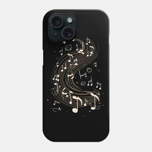 Music Notes Flow Phone Case